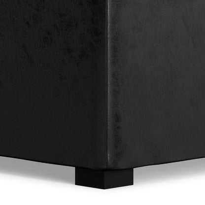 Avalon Upholstered Coffee Table Storage Ottoman