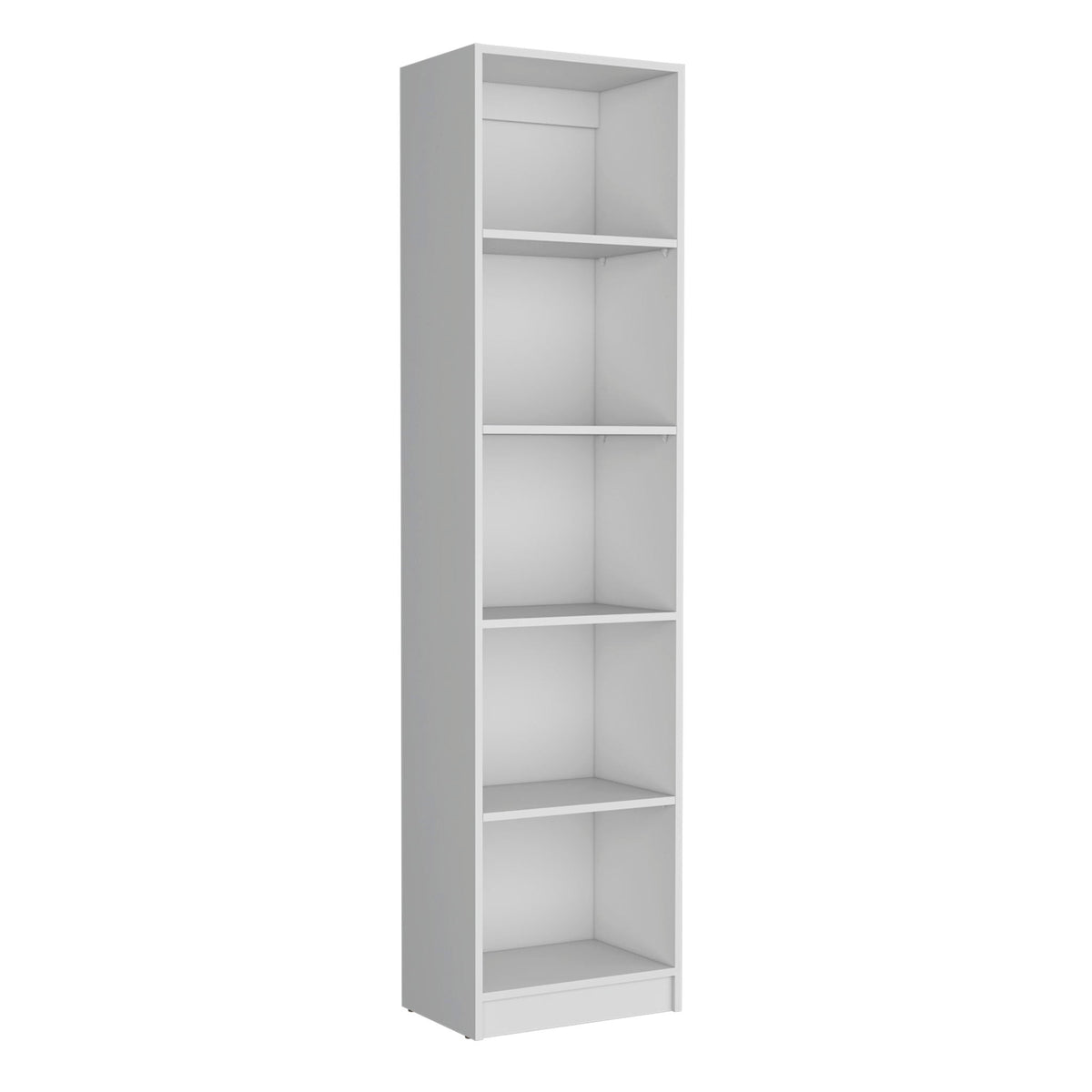 White HouseOfZazla bookcase from a 3-piece living room set with multiple open shelves on Tampa Home & Garden Store