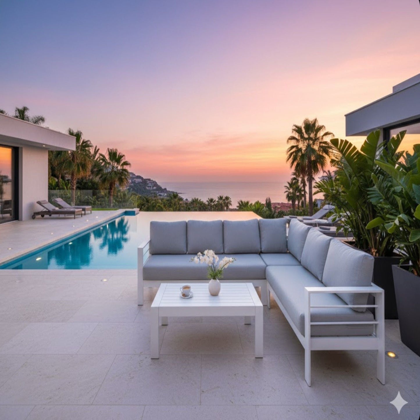 Heavy Duty Patio Set And The Thick Soft Cushions