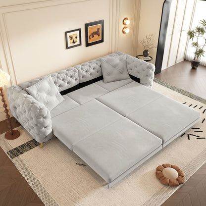 The 3 In 1 Convertible Sofa and Deep Seats