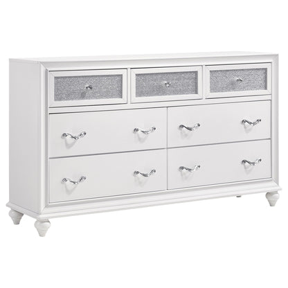 Randall Glitter And Crystal Queen Bedroom Set