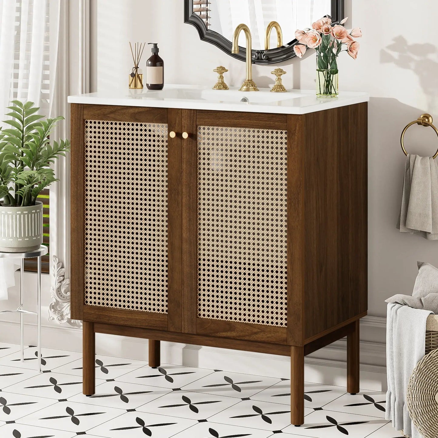Bathroom Vanity Cabinet With Soft Close Doors