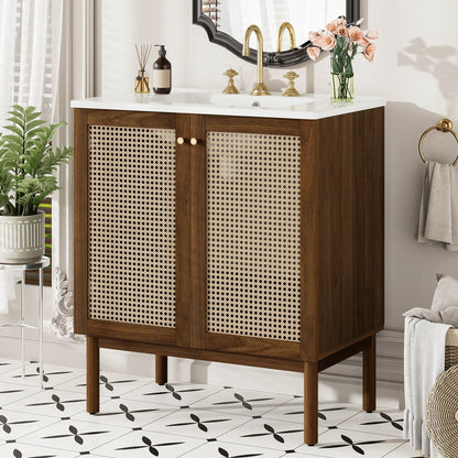 Bathroom Vanity Cabinet With Soft Close Doors