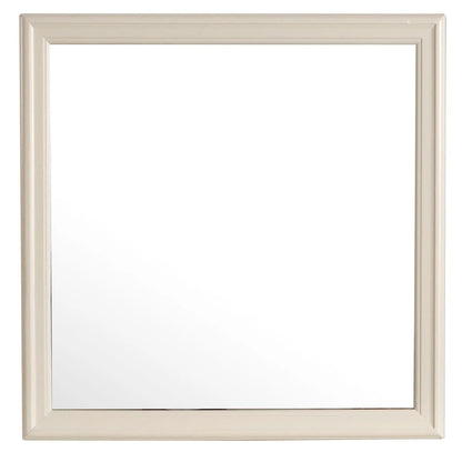 Traditional wall mirror with cream frame by Unique Piece Furniture on Tampa Home & Garden Store