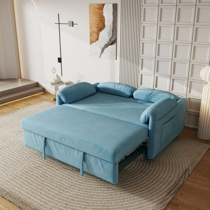 Dual Purpose Sofa and Retractable Queen Bed