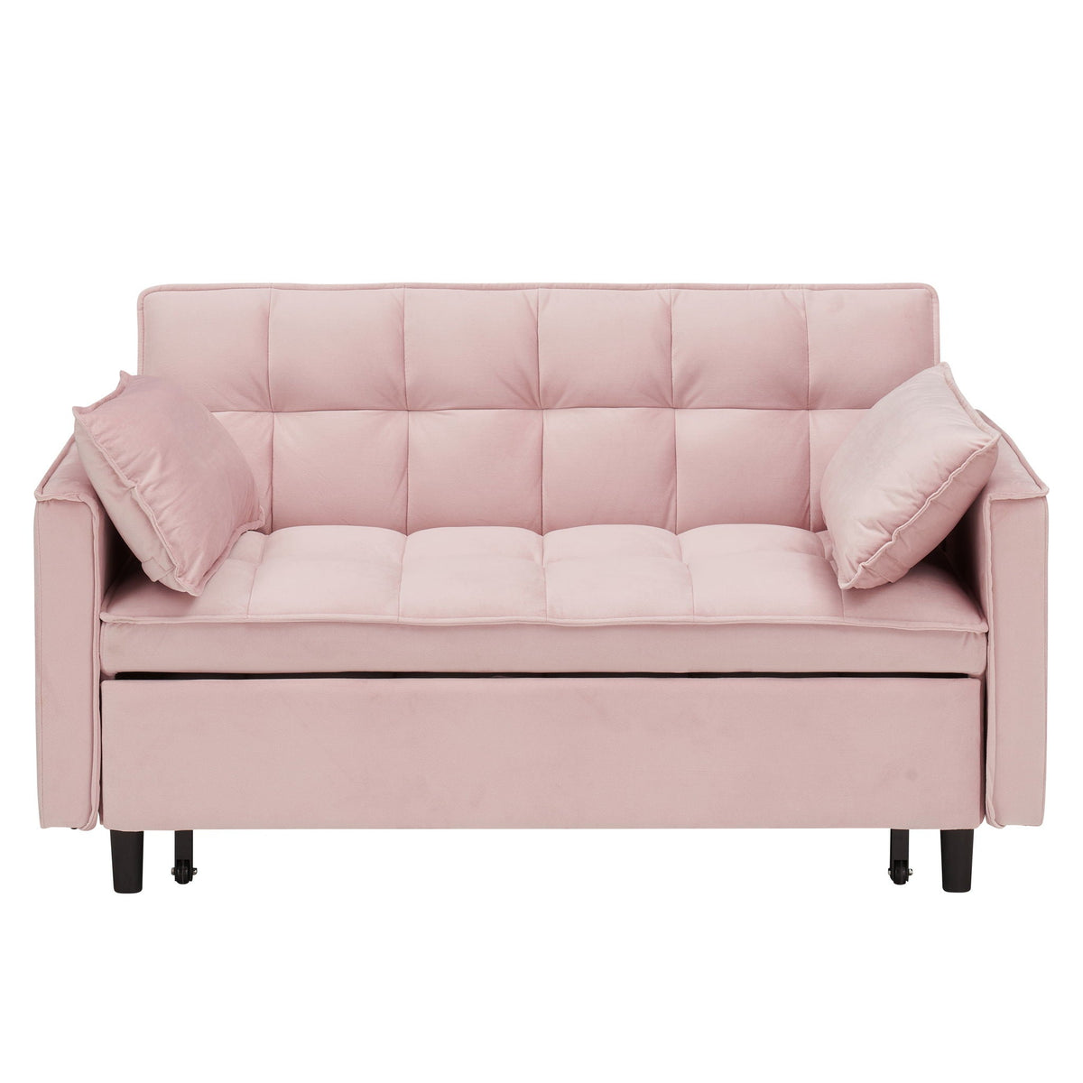 Large 3 In 1 Sofa Bed and Velvet Living Room