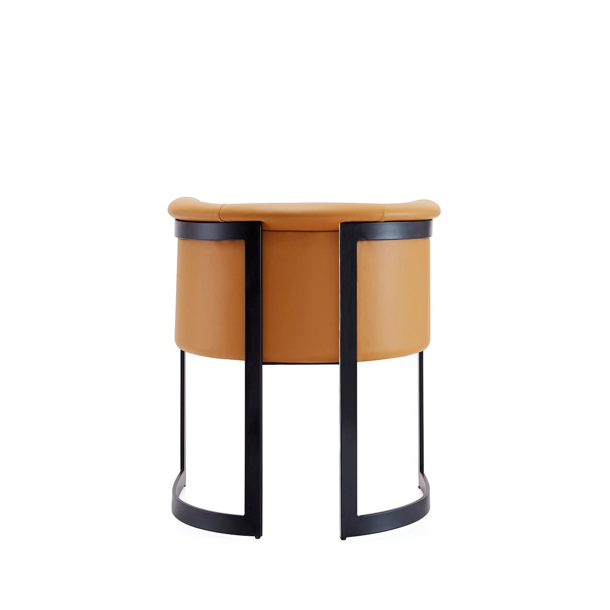 Corso dining chair with metal frame beige upholstery black legs HouseOfZazla on Tampa Home & Garden Store