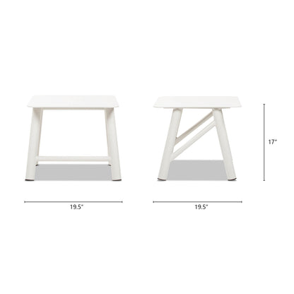 Atlas Square Outdoor Aluminum Patio Table
