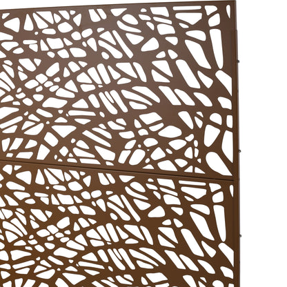 Freestanding Decorative Privacy Screen for Patio