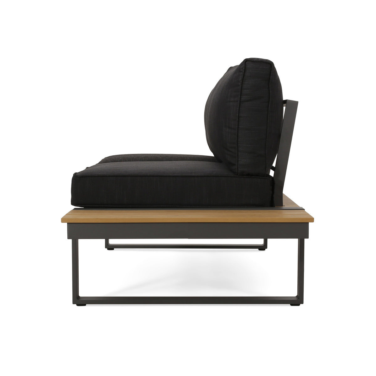 Sterling Aluminum Outdoor Right Arm Sofa Seater