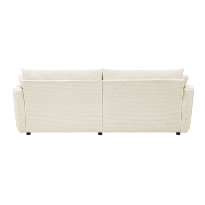Oversized Double Chaise Sofa With USB Ports