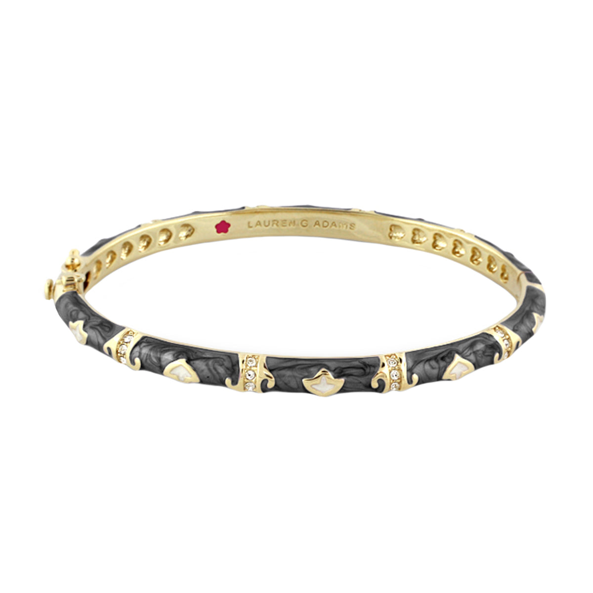 Stackable Fiesta Bangle Crystal Station bracelet with enamel and crystals by Lauren G Adams on Tampa Home & Garden Store