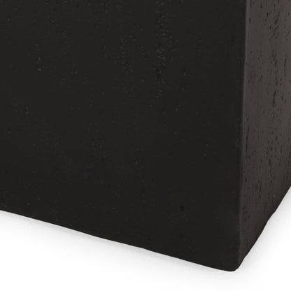 Modern outdoor planter matte black textured finish by HouseOfZazla on Tampa Home & Garden Store