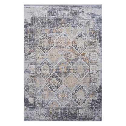 Payas Traditional Area Rug with distressed motif in gray-blue beige by Unique Piece Furniture on Tampa Home & Garden Store