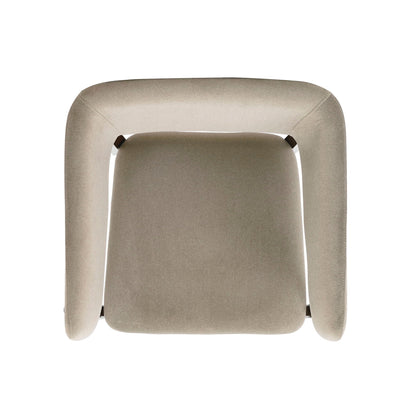 Blake Solid Beech Wood Modern Dining Armchair
