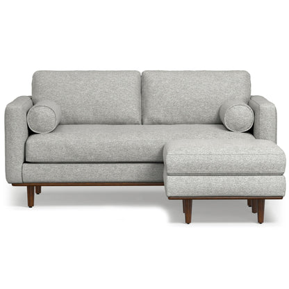 Morrison Brazilian Leather Sofa and Ottoman Set