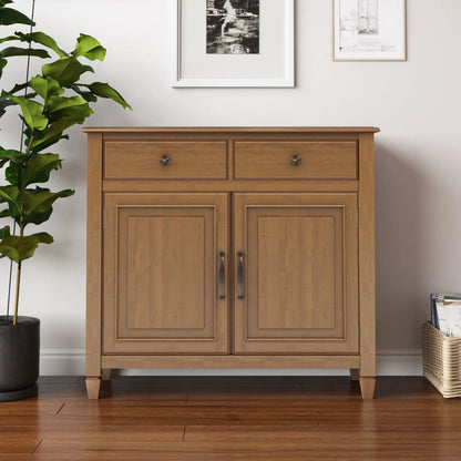 Connaught Handcrafted Solid Wood Entryway Cabinet