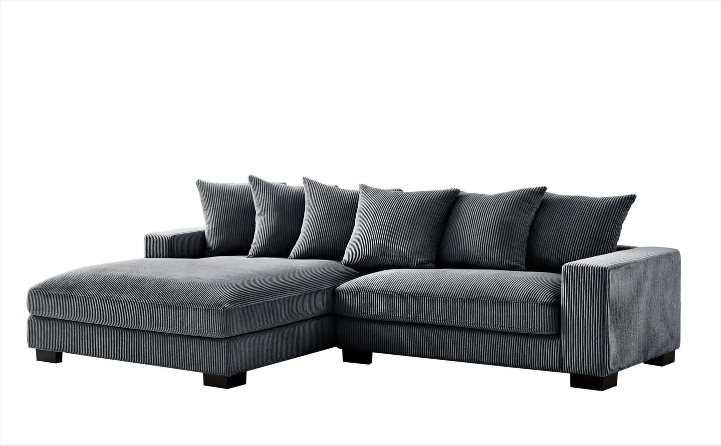 Luxe Oversized 2 Piece Sectional Sofa for Living