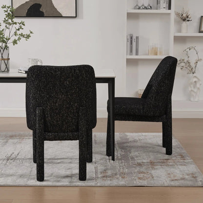 Wide Minimalist Dining Chair for Modern Homes