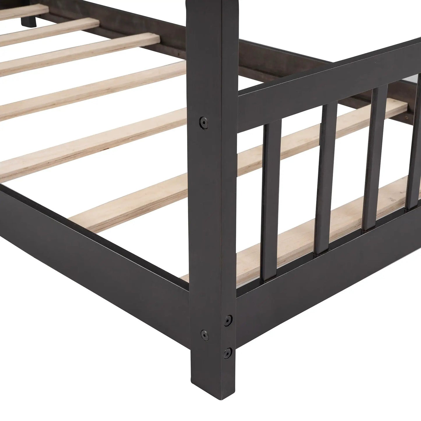 Playhouse Design Bed with Cozy Roof for Kids