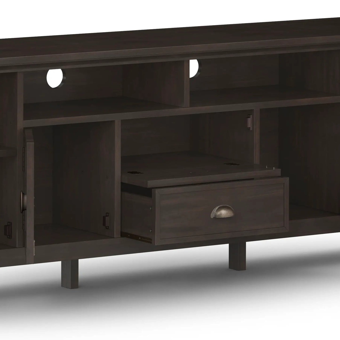 Redmond Handcrafted TV Media Stand With Storage