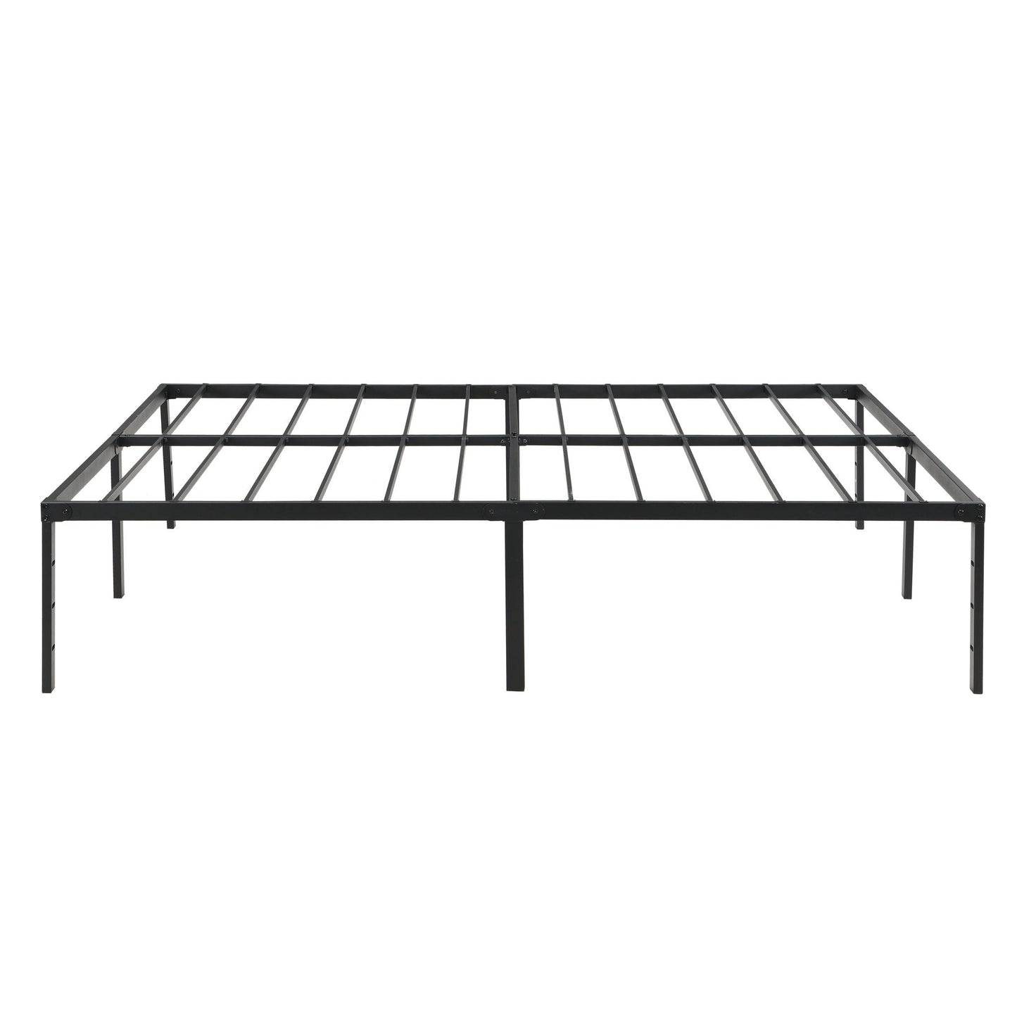 Heavy Queen Bed Frame With Steel and Quiet Slats
