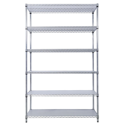 6 Tier NSF Metal Wire Shelving Unit for Storage