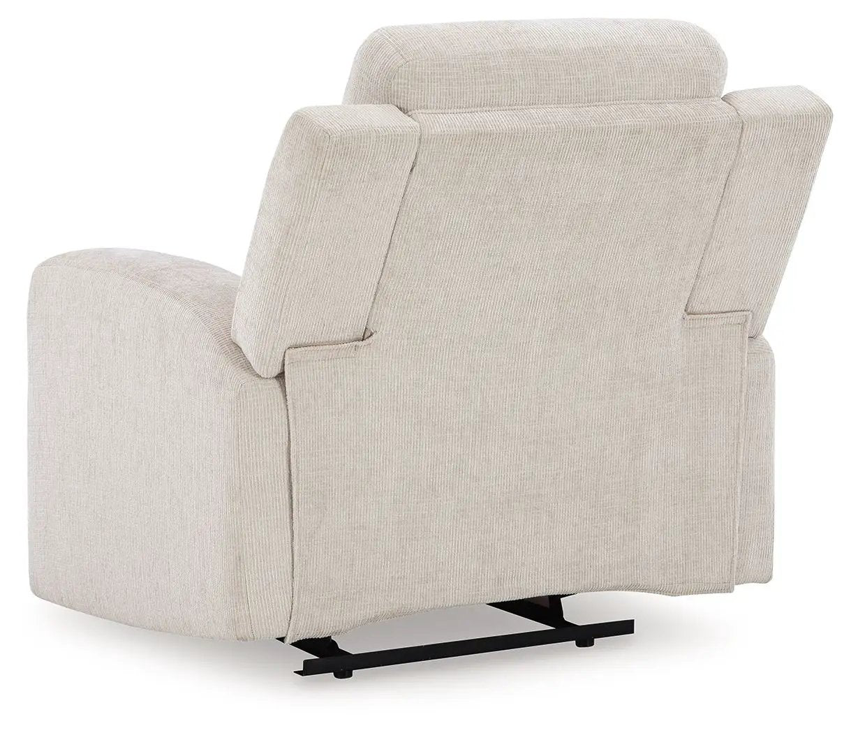 Danum Zero Wall Recliner beige corduroy fabric reclining chair by Unique Piece Furniture on Tampa Home & Garden Store