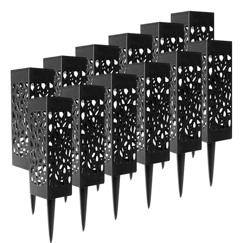 Stainless Steel Solar Lamp and Garden Pathway