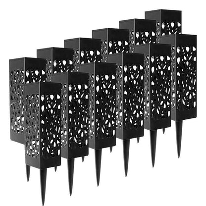 Stainless Steel Solar Lamp and Garden Pathway