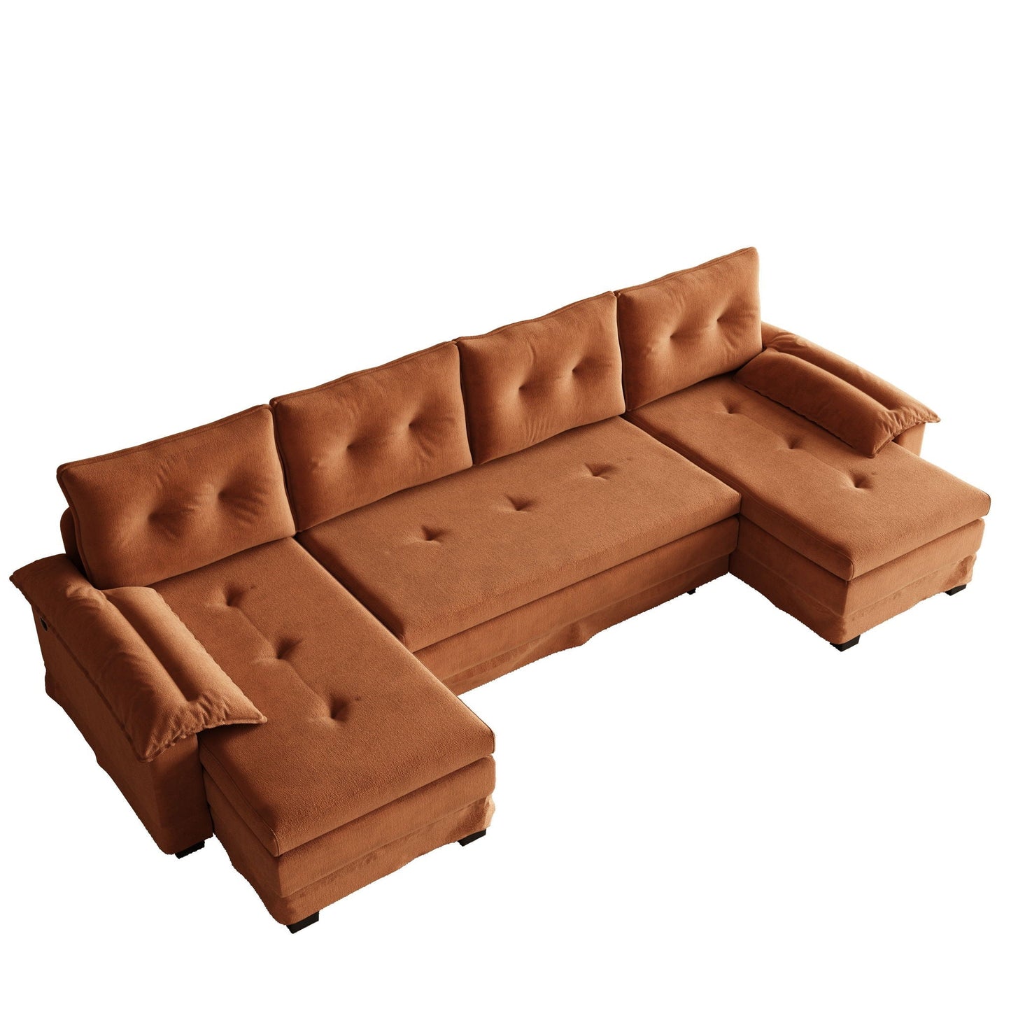 U Shaped Sleeper Sofa for a Cozy Living Room