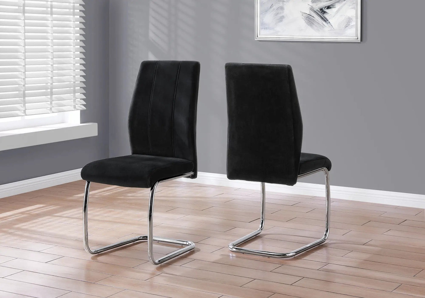 Dining Chair Set of 2 Upholstered Modern