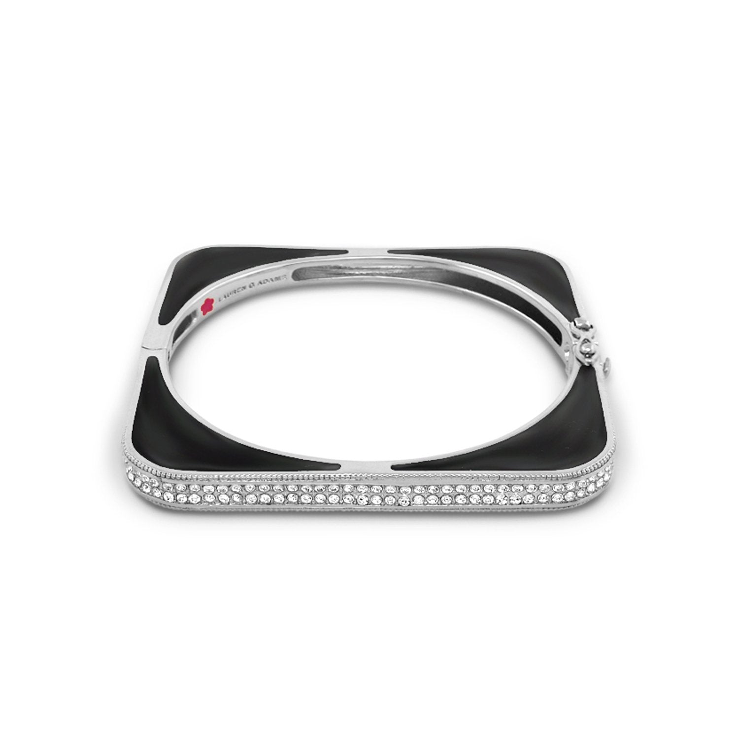 Sea Diamonds Bracelet hinged with safety lock, pavé diamonds by Lauren G Adams on Tampa Home & Garden Store