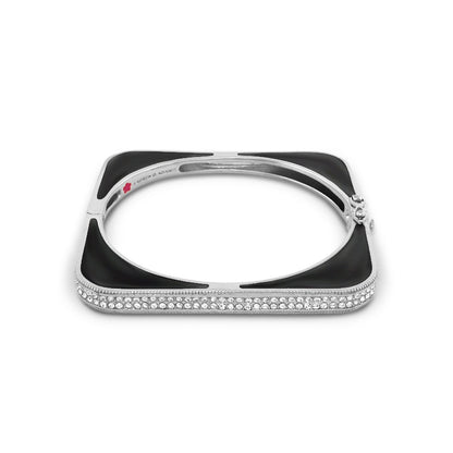 Sea Diamonds Bracelet hinged with safety lock, pavé diamonds by Lauren G Adams on Tampa Home & Garden Store