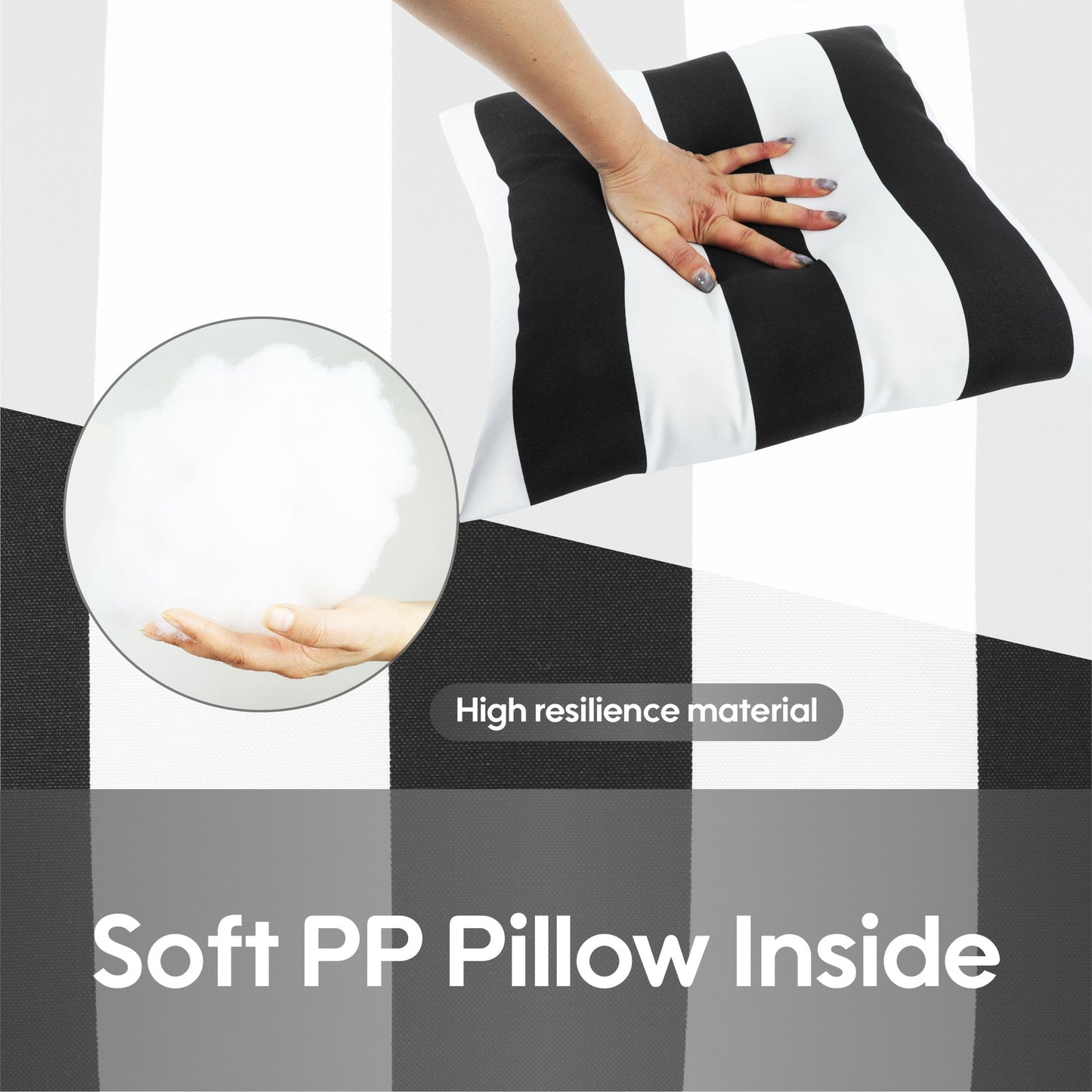 Fade and Water Resistant Outdoor Throw Pillows