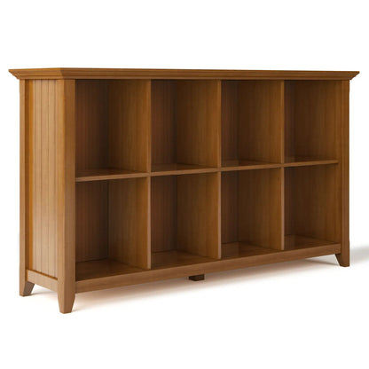 Acadian Handcrafted Cube Storage open cube organizer in warm wood by Unique Piece Furniture on Tampa Home & Garden Store
