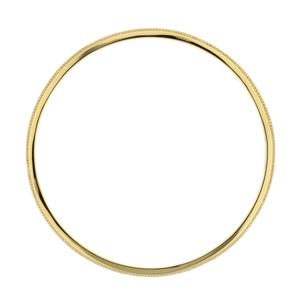 Lolo Little Dots Bangle gold-tone bracelet by Lauren G Adams with beaded edge on Tampa Home & Garden Store