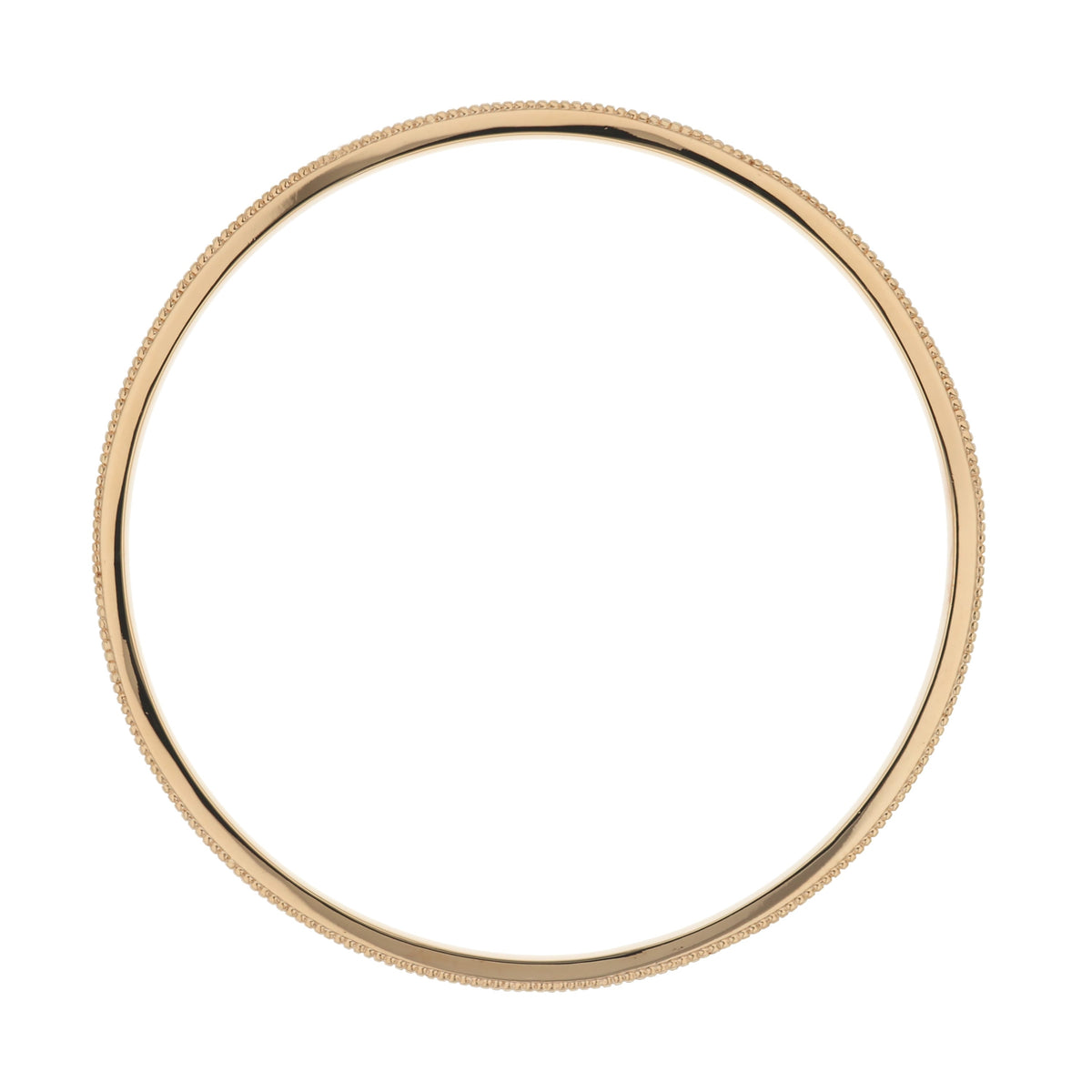 Lolo Little Dots Bangle by Lauren G Adams, gold-tone bracelet with a beaded edge on Tampa Home & Garden Store