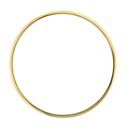 Lolo Simplicity Bangle gold-tone slim bracelet with a dark inner line on Tampa Home & Garden Store