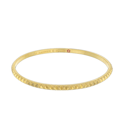 Lolo Edgy Bangle gold-tone hammered bracelet by Lauren G Adams on Tampa Home & Garden Store