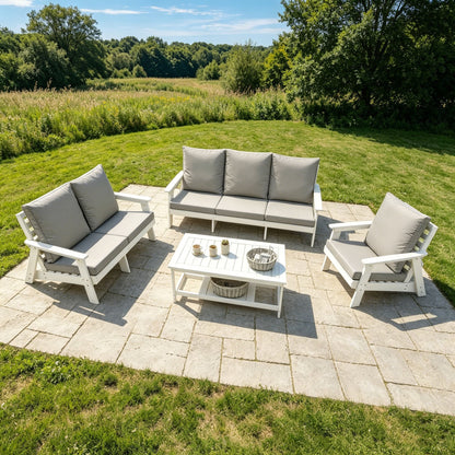 All Weather Hips Outdoor Single Sofa and Cushion