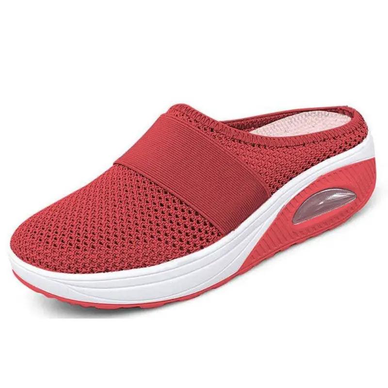 Women Platform Sandals with Thick Sole and Mesh