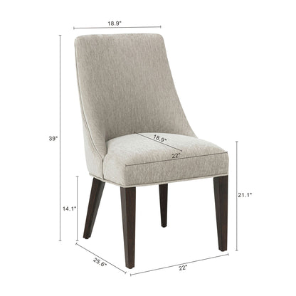 Modern Rubberwood Dining Armchair for Living
