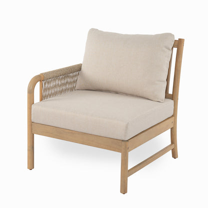 Casper Outdoor Chat Set and Cushions for Patio