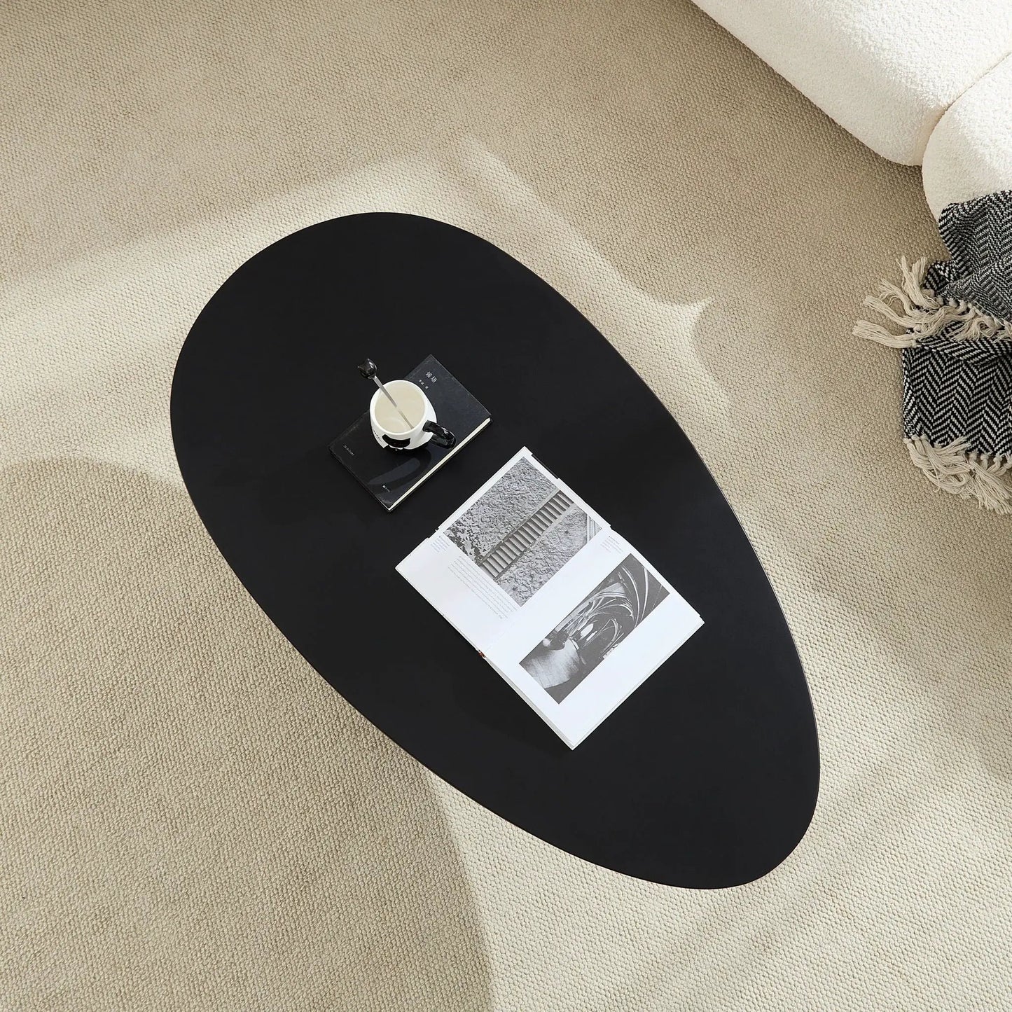 Tibetan Ritual Inspired Lucky Stone Shaped Table