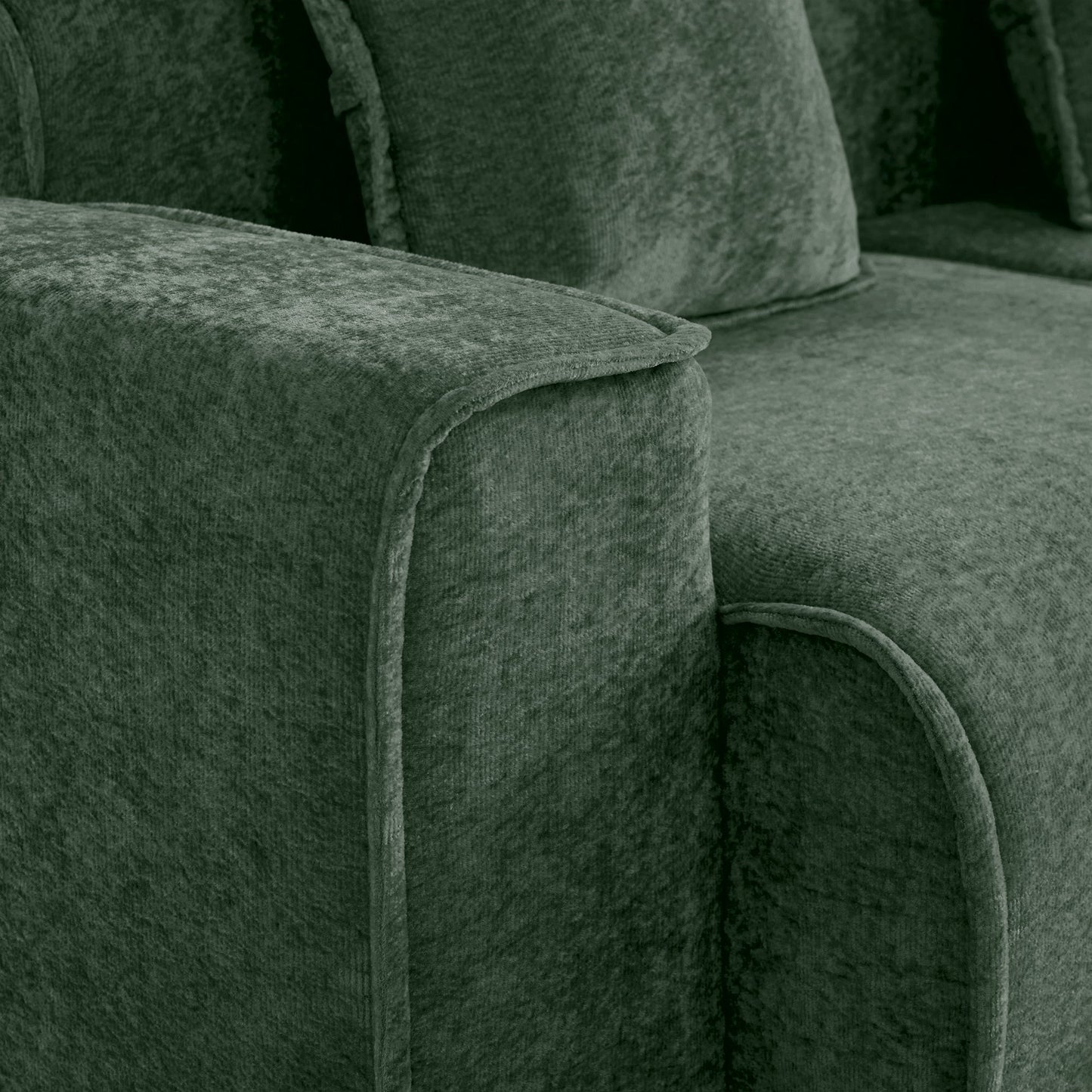 Elegant Velvet Modular Sofa And L Shape Sectional