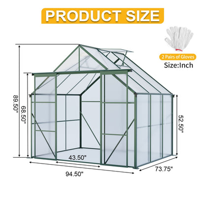 Heavy Duty Double Door Polycarb House and Pegs
