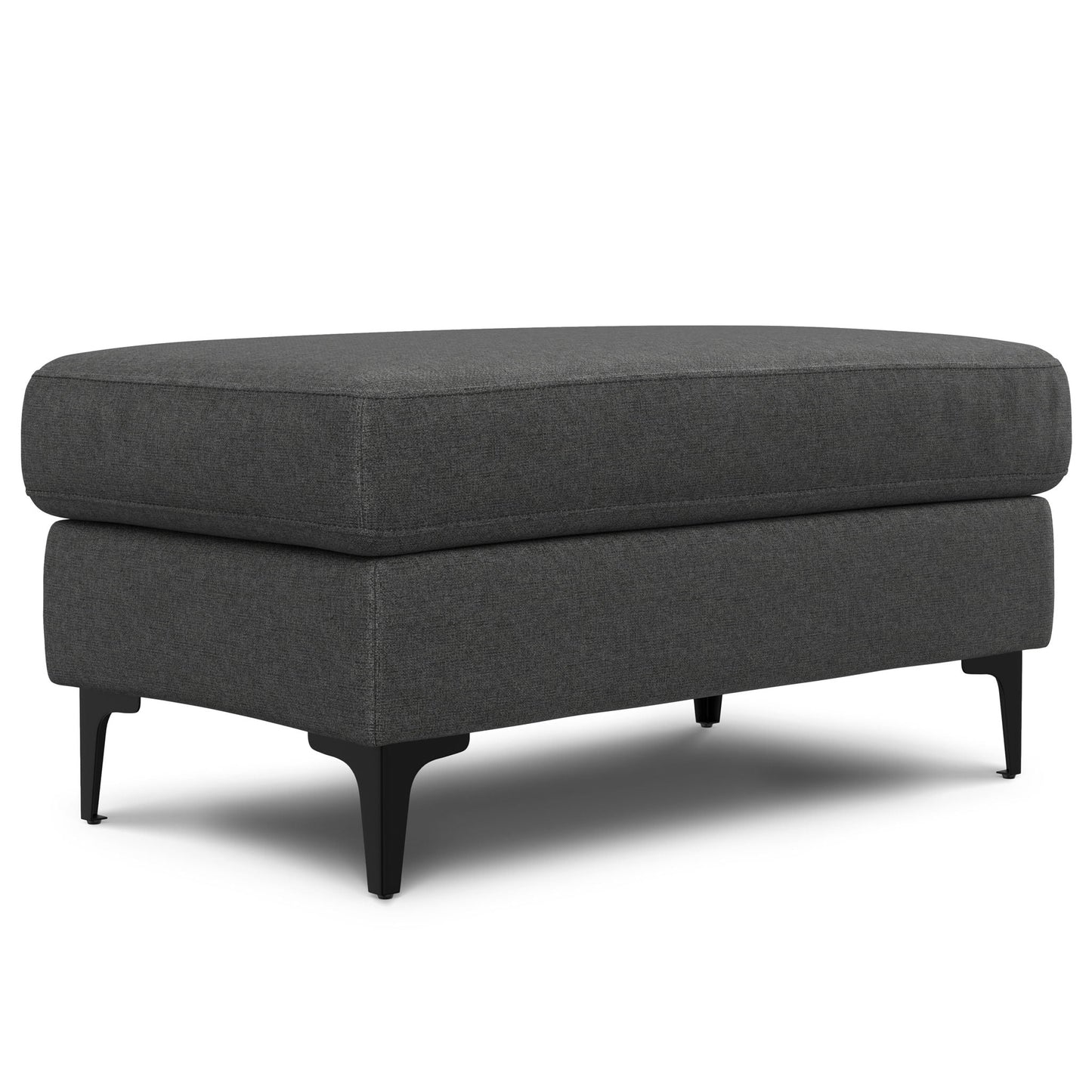 Ava Mid Century Modern Sofa and Ottoman Set