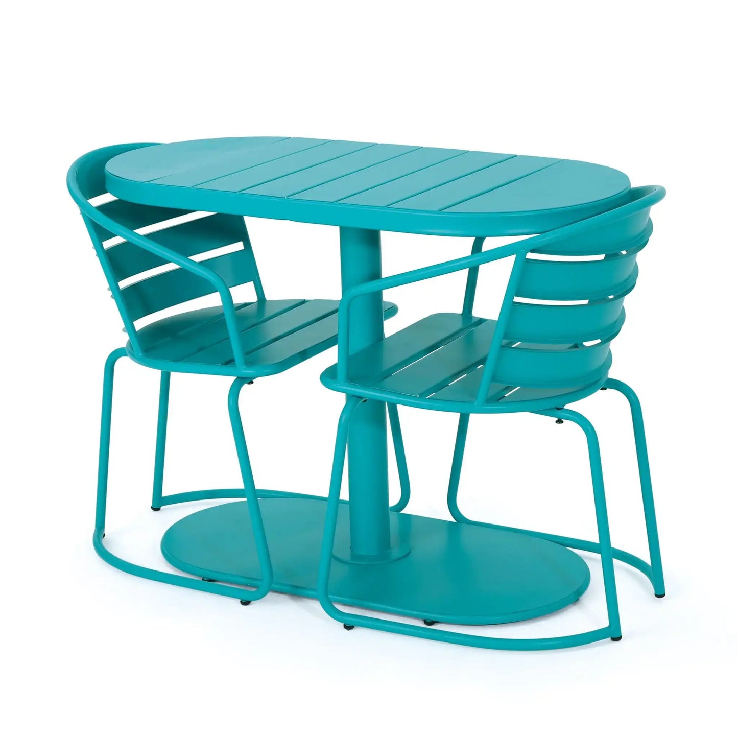 3 Piece Elegant Outdoor Bistro Set with Table