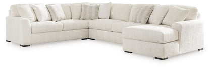 Chessington Stationary Sectional Sofa in beige textured fabric on Tampa Home & Garden Store